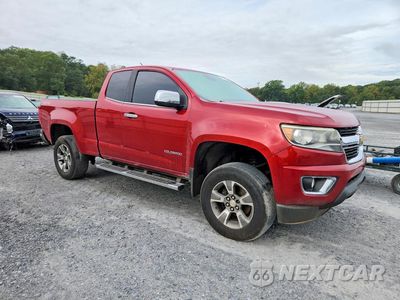 Czwarte zdjęcie samochodu z boku: 2015 CHEVROLET COLORADO LT VIN:1GCHTBEA0F1219003 - miniatura