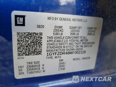 Zdjęcie 14 z 14 samochodu: 2021 CADILLAC XT4 PREMIUM LUXURY VIN:1GYFZDR48MF002119 - miniatura