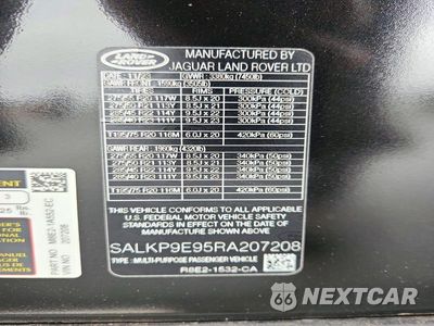 Zdjęcie 13 z 13 samochodu: 2024 LAND ROVER RANGE ROVER SE VIN:SALKP9E95RA207208 - miniatura