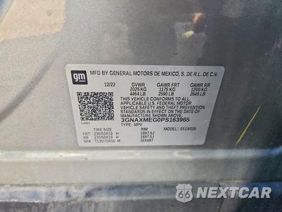 Zdjęcie 12 z 12 samochodu: 2023 CHEVROLET EQUINOX RS VIN:3GNAXMEG0PS163965 - miniatura