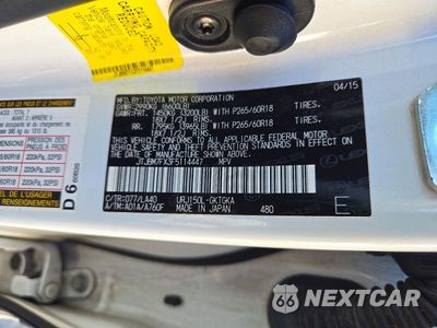 Zdjęcie 13 z 13 samochodu: 2015 LEXUS GX 460 VIN:JTJBM7FX3F5114447 - miniatura