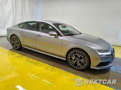 Czwarte zdjęcie samochodu z boku: 2016 AUDI A7 PREMIUM PLUS VIN:WAUWGAFC5GN099910 - miniatura