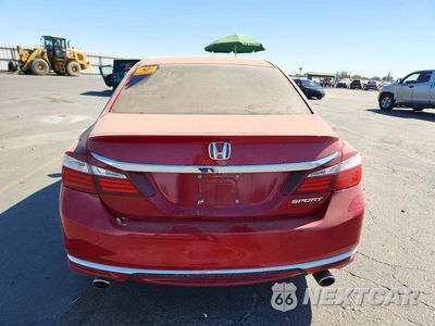 Zdjęcie 6 z 13 samochodu: 2017 HONDA ACCORD SPORT VIN:1HGCR2F54HA241990 - miniatura