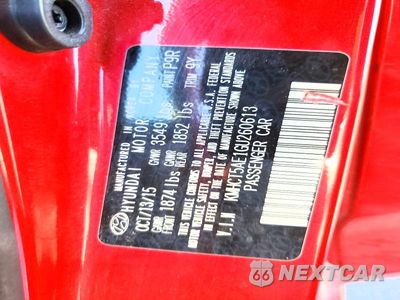 Zdjęcie 12 z 12 samochodu: 2016 HYUNDAI ACCENT SE VIN:KMHCT5AE1GU260613 - miniatura