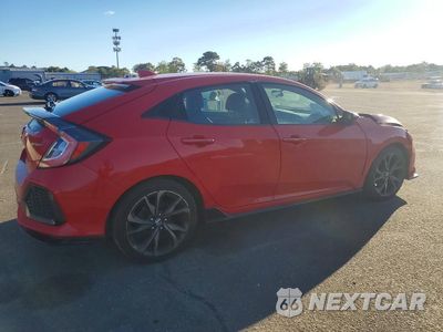 Trzecie zdjęcie samochodu z tyłu: 2017 HONDA CIVIC SPORT VIN:SHHFK7H41HU404876 - miniatura