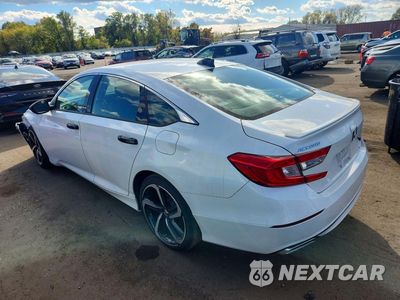 Drugie zdjęcie samochodu z przodu: 2020 HONDA ACCORD SPORT VIN:1HGCV1F32LA155123 - miniatura