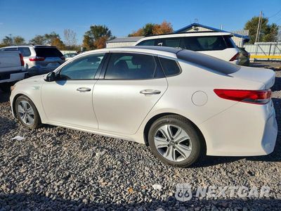 Drugie zdjęcie samochodu z przodu: 2017 KIA OPTIMA HYBRID EX VIN:KNAGU4LE2H5013622 - miniatura