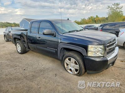 Czwarte zdjęcie samochodu z boku: 2009 CHEVROLET SILVERADO K1500 LT VIN:1GCEK29J09Z176109 - miniatura