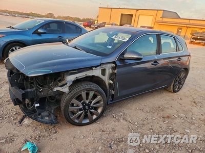 2018 HYUNDAI ELANTRA GT SPORT KMHH55LC7JU073654 - główne zdjęcie licytacji z USA - miniatura