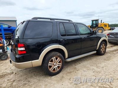 Trzecie zdjęcie samochodu z tyłu: 2010 FORD EXPLORER EDDIE BAUER VIN:1FMEU6EE2AUA98150 - miniatura