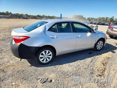 Trzecie zdjęcie samochodu z tyłu: 2015 TOYOTA COROLLA LE VIN:2T1BURHE6FC311612 - miniatura