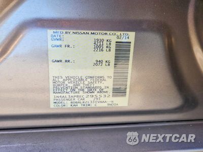 Zdjęcie 12 z 12 samochodu: 2014 NISSAN ALTIMA 2.5 VIN:1N4AL3AP8EC295532 - miniatura