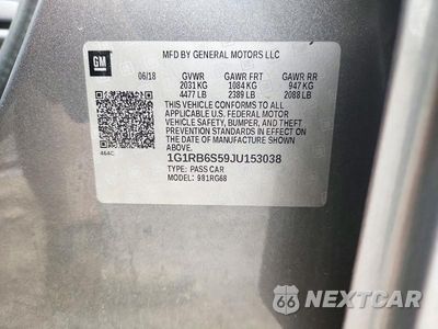 Zdjęcie 13 z 13 samochodu: 2018 CHEVROLET VOLT PREMIER VIN:1G1RB6S59JU153038 - miniatura