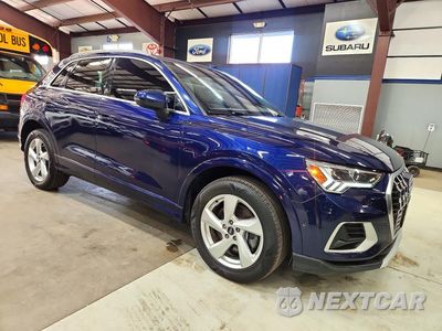 Czwarte zdjęcie samochodu z boku: 2021 AUDI Q3 PREMIUM PLUS 40 VIN:WA1BUCF36M1137227 - miniatura