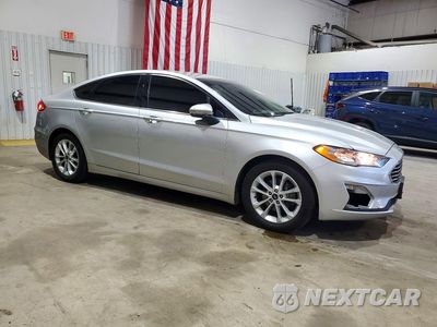 Czwarte zdjęcie samochodu z boku: 2019 FORD FUSION SE VIN:3FA6P0HD5KR228162 - miniatura