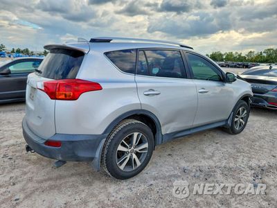 Trzecie zdjęcie samochodu z tyłu: 2015 TOYOTA RAV4 XLE VIN:JTMWFREV8FJ051430 - miniatura