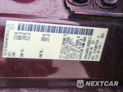 Zdjęcie 13 z 13 samochodu: 2014 NISSAN MAXIMA 3.5 S VIN:1N4AA5AP8EC488037 - miniatura