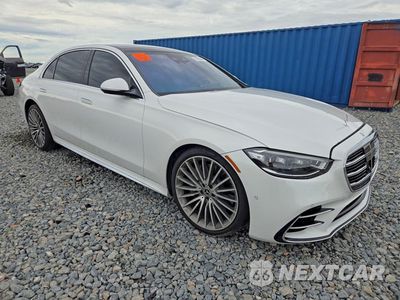 Czwarte zdjęcie samochodu z boku: 2024 MERCEDES-BENZ S 580 4MATIC VIN:W1K6G7GB9RA262683 - miniatura