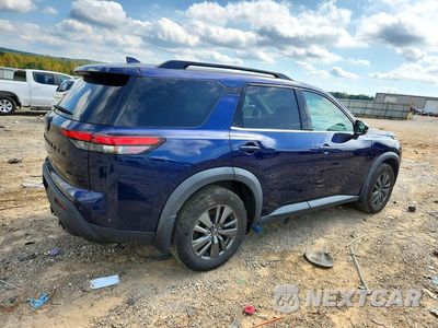Trzecie zdjęcie samochodu z tyłu: 2022 NISSAN PATHFINDER SV VIN:5N1DR3BD0NC219776 - miniatura