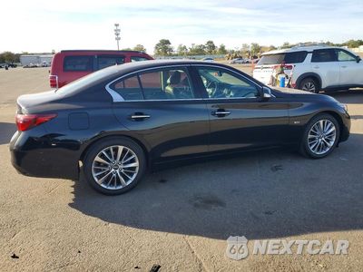 Trzecie zdjęcie samochodu z tyłu: 2018 INFINITI Q50 3.0T LUXE VIN:JN1EV7AR1JM431814 - miniatura