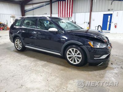 Czwarte zdjęcie samochodu z boku: 2017 VOLKSWAGEN GOLF ALLTRACK S VIN:3VWH17AU4HM539267 - miniatura
