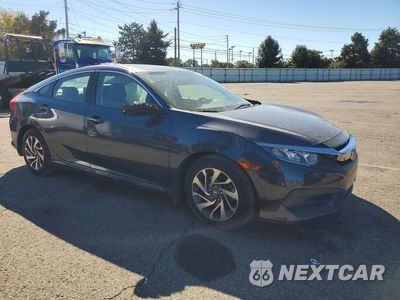 Czwarte zdjęcie samochodu z boku: 2017 HONDA CIVIC EX VIN:19XFC2F71HE073608 - miniatura