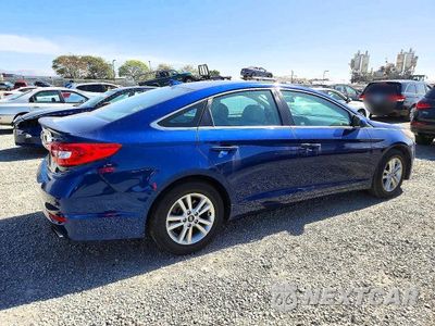 Trzecie zdjęcie samochodu z tyłu: 2017 HYUNDAI SONATA SE VIN:5NPE24AF6HH574689 - miniatura