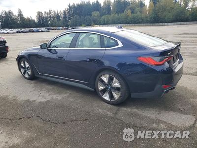 Drugie zdjęcie samochodu z przodu: 2023 BMW I4 EDRIVE 40 VIN:WBY73AW05PFP24713 - miniatura