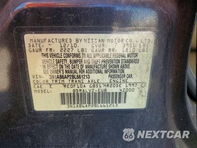 Zdjęcie 12 z 12 samochodu: 2011 NISSAN SENTRA 2.0 VIN:3N1AB6AP2BL661213 - miniatura