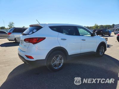 Trzecie zdjęcie samochodu z tyłu: 2018 HYUNDAI SANTA FE SPORT 2.4L VIN:5XYZTDLB9JG569718 - miniatura