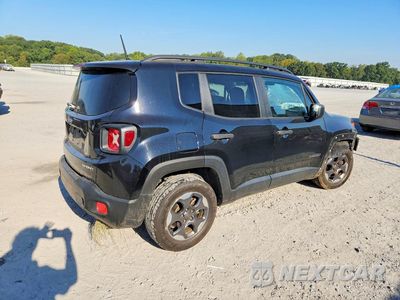 Trzecie zdjęcie samochodu z tyłu: 2017 JEEP RENEGADE SPORT VIN:ZACCJAAB0HPF55018 - miniatura