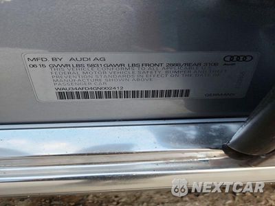 Zdjęcie 12 z 12 samochodu: 2016 AUDI A8 L QUATTRO VIN:WAU34AFD4GN002412 - miniatura