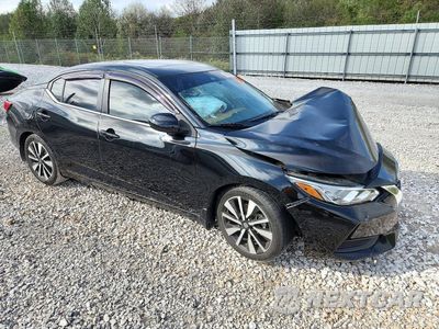 Czwarte zdjęcie samochodu z boku: 2021 NISSAN SENTRA SV VIN:3N1AB8CVXMY253345 - miniatura