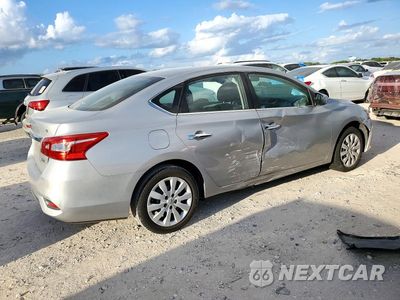 Trzecie zdjęcie samochodu z tyłu: 2018 NISSAN SENTRA S VIN:3N1AB7AP6JY297031 - miniatura