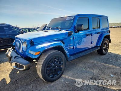 2021 JEEP WRANGLER UNLIMITED SAHARA 4XE 1C4JJXP63MW868226 - główne zdjęcie licytacji z USA - miniatura