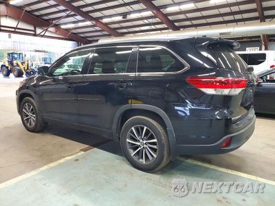 Drugie zdjęcie samochodu z przodu: 2017 TOYOTA HIGHLANDER XLE VIN:5TDJZRFH1HS426414 - miniatura