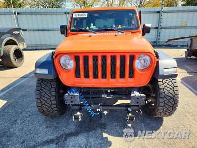 Piąte zdjęcie samochodu w środku: 2018 JEEP WRANGLER UNLIMITED SPORT VIN:1C4HJXDG6JW187095 - miniatura