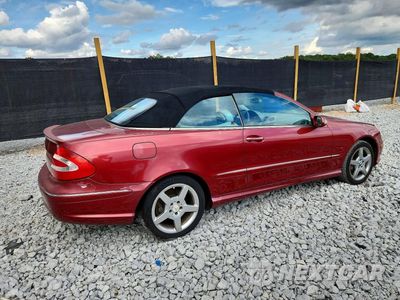 Trzecie zdjęcie samochodu z tyłu: 2005 MERCEDES-BENZ CLK 500 VIN:WDBTK75G05T036281 - miniatura