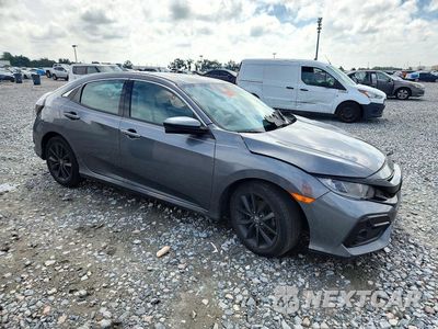 Czwarte zdjęcie samochodu z boku: 2021 HONDA CIVIC EX VIN:SHHFK7H67MU201406 - miniatura