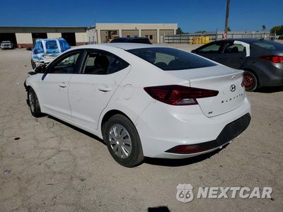 Drugie zdjęcie samochodu z przodu: 2019 HYUNDAI ELANTRA SE VIN:5NPD74LF1KH473562 - miniatura