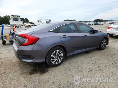Trzecie zdjęcie samochodu z tyłu: 2017 HONDA CIVIC EX VIN:19XFC2F76HE059767 - miniatura