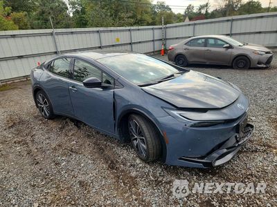 Czwarte zdjęcie samochodu z boku: 2024 TOYOTA PRIUS XLE VIN:JTDADABU7R3007912 - miniatura