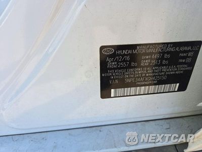 Zdjęcie 12 z 12 samochodu: 2016 HYUNDAI SONATA SPORT VIN:5NPE34AFXGH425150 - miniatura