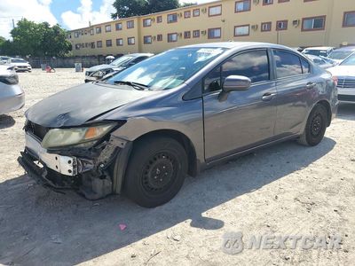 2014 HONDA CIVIC LX 19XFB2F51EE021733 - główne zdjęcie licytacji z USA - miniatura