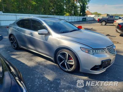 Czwarte zdjęcie samochodu z boku: 2017 ACURA TLX VIN:19UUB1F38HA010088 - miniatura