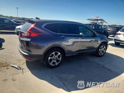 Trzecie zdjęcie samochodu z tyłu: 2018 HONDA CR-V EX VIN:5J6RW1H57JA011580 - miniatura