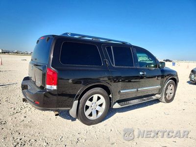 Trzecie zdjęcie samochodu z tyłu: 2013 NISSAN ARMADA SV VIN:5N1AA0NDXDN615558 - miniatura