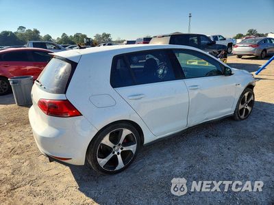 Trzecie zdjęcie samochodu z tyłu: 2016 VOLKSWAGEN GTI S/SE VIN:3VW4T7AU0GM021244 - miniatura
