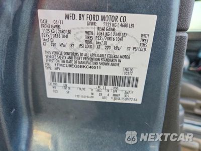 Zdjęcie 13 z 13 samochodu: 2011 FORD ESCAPE LIMITED VIN:1FMCU9EG5BKC46511 - miniatura