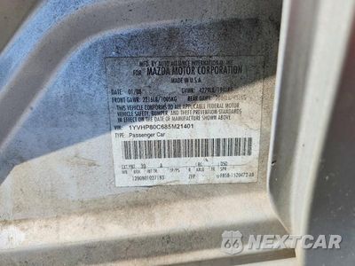 Zdjęcie 12 z 12 samochodu: 2008 MAZDA 6 I VIN:1YVHP80C685M21401 - miniatura